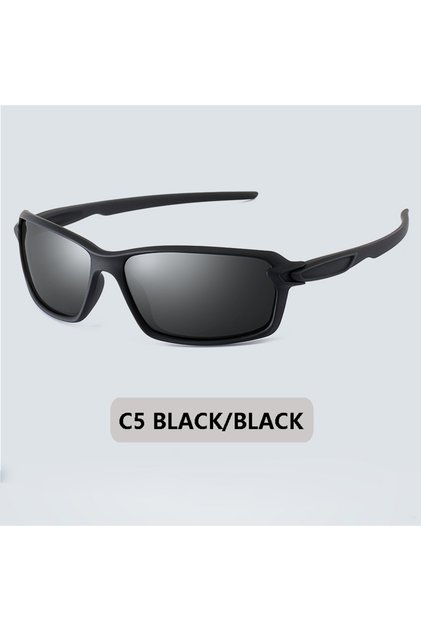 Polarized C5 New Men Polarized Sunglasses Brand Designer Square Sports Sun Glasses Male Driving Fish
