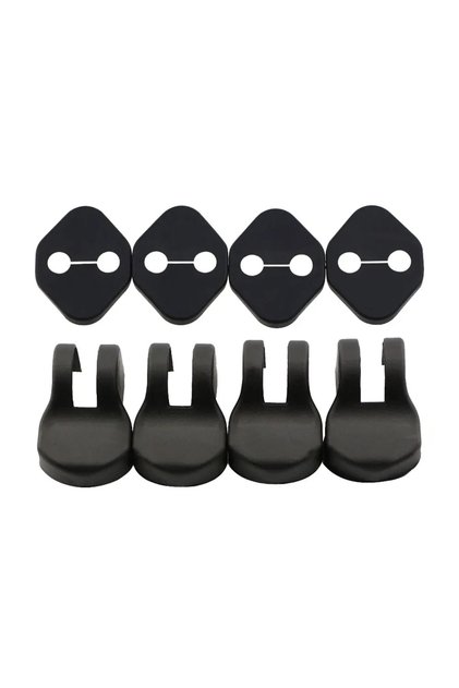 8pcs whole set ABS Car Door Lock Protective Cover for Honda Fit Jazz CR-V CRV Civic Accord City Odys