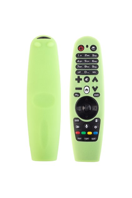 18.8x5.3x3.7CM Luminous green Silicone Case For LG AN-MR600 MR650 MR18BA MR19BA MR20GA Magic Remote