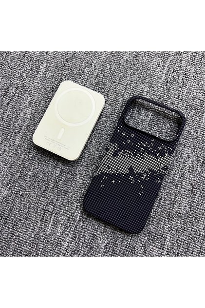 iPhone17 Pro Max YR-K Carbon Fibre Pattern Frameless Phone Case for Apple IPhone 17 Air 16E 16 Plus