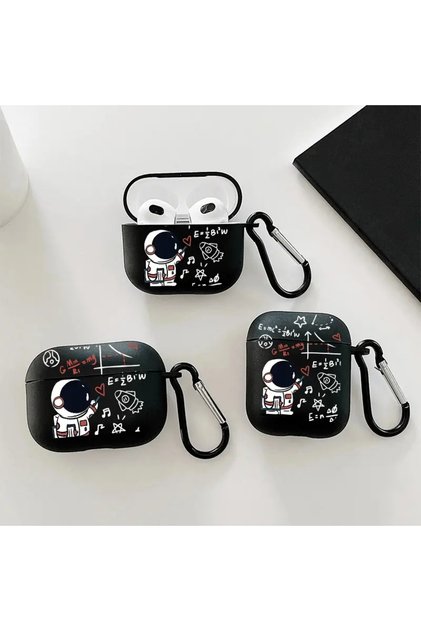 for airpods pro 3 black Astronaut Case for AirPods 4 3 4th for AirPods Pro3 2 1 USB C Cover Earphone