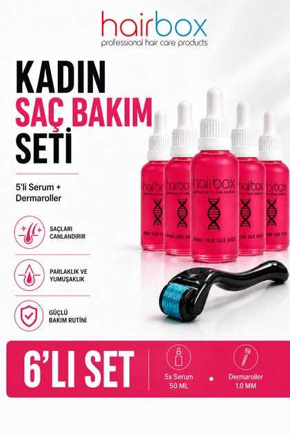 Women's Hair Growth Serum, Hair Growth Serum, Hair Thickening Serum (5 Serums, 1 Comb Free)