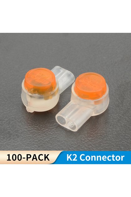 100PCS K2 CONNECTOR 100PCS UY UY1 UY2 Network Cable Termina K1 K3 Connector Wire Splice Connector R
