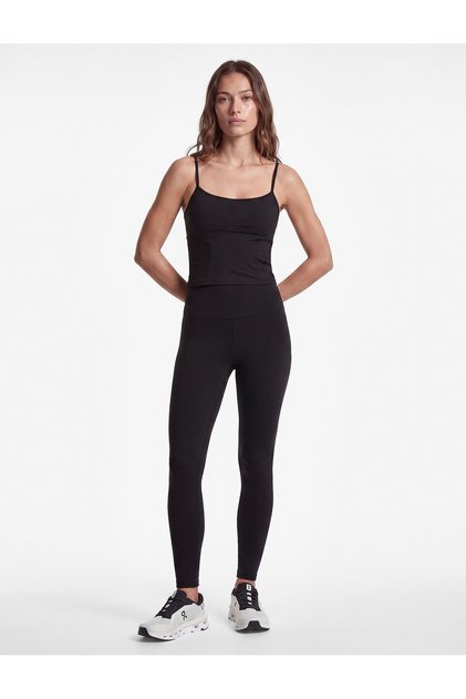 Slim Fit Window Detailed Thin Strap Sports Tank Top