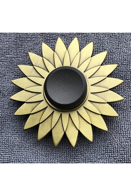 GT-15 New Bronze Metal Alloy Fidget Spinner R188 Mute Bearing Hand Spinner Fingertip Gyro Stress Rel