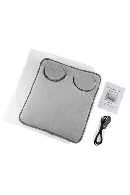 Type E-USB Cable Electric Heating Foot Pad Washable Feet Warmer Household Soft Plush Thermal Heating