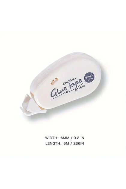 white Double Sided Adhesive Dots Glue Tape - Perfect For Scrapbooking Collage Photo ， Journaling &