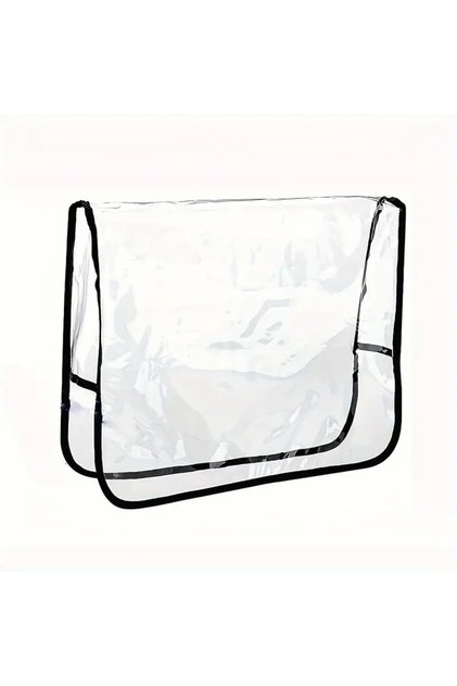 1pc Black 1/3/5pcs Chair Back Cover Plastic Transparent Salon Chair Back Cover Suitable for Most Sta