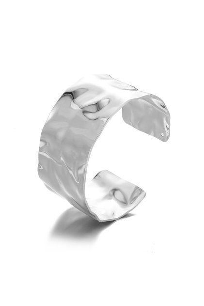 B1585P Exquisite Classic Bump Pattern Openning Bangles Bracelet For Women Cuff Bracelet Gold Color S
