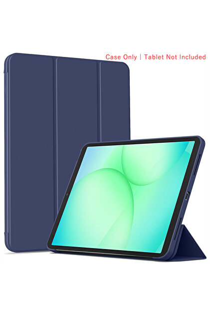 Tab A11 2025 8.7 YT Navy Blue Tri-fold Flip Case For Tab A11 2025 8.7'' SM-X133 SM-X135 SM-X135F M