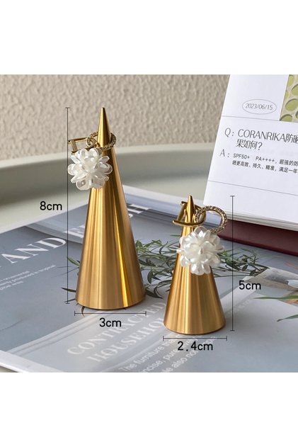 S Ring Display Rack Metal Jewelry Display Rack Earrings Display Necklace Ring Holder Display Rack T