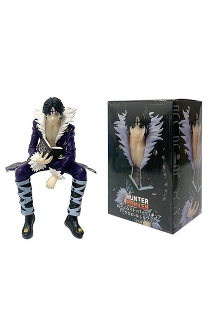 WITH BOX Anime Hunter×Hunter Figure Kurapika Action Figure Chrollo Illumi Hisoka Figurine Collection