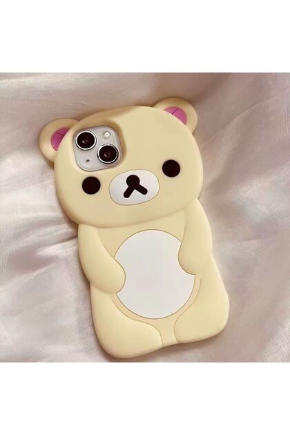 iPhone 15 Pro Max 2 For iPhone SE X XS XR 4 4S 5 5S 7 8 11 12 13 14 15 Plus 16 17 Pro Max 3D Bear Co