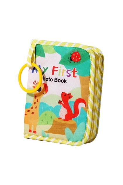 B Fabric Memory Album Soft Cloth Cartoon Baby Photo Family Memory Album Book DIY Cloth Photo Album .