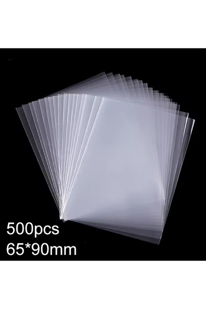 500pcs 65x90mm PK 100pcs 65*90mm/61*88mm Card Sleeves Card Protectors Perfect Size for Football Card