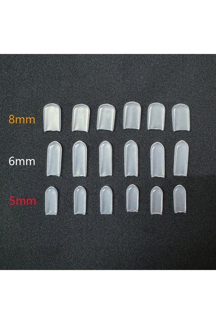 Cap 8mm 20PCS 5-10mm Plastic Boning and End Caps Plastic Boning Ends for Rigilene Polyester Boning S