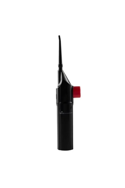 Black 1pc 1PC High-Pressure Oral Irrigator - Portable Water Flosser, Manual Toothpick Style, Deep Cl