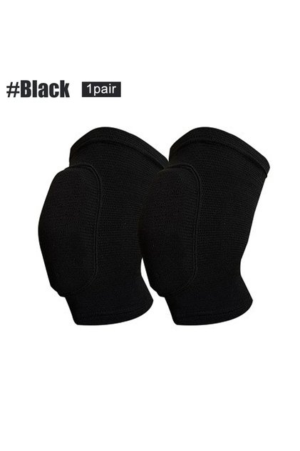 S Black-1Pair 1Pair Protective Knee Pads, Thick Sponge Anti-slip, Collision Avoidance Knee Sleeve fo