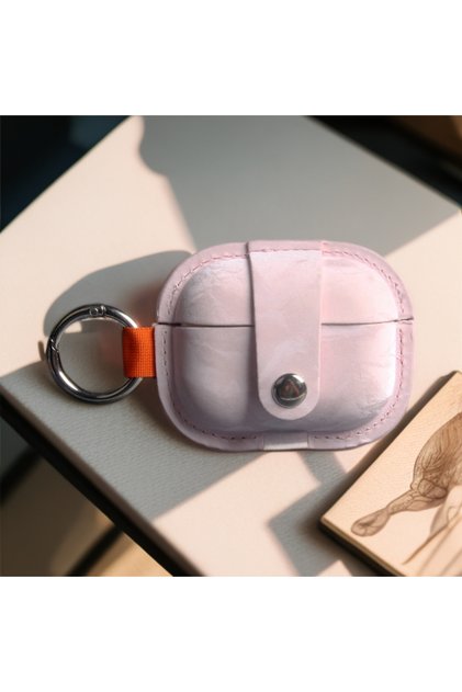 for Airpods 4 pink For Airpods Pro 3(2025) Case Soft Pu Leather Earphone Cover for Airpods 4 Case He