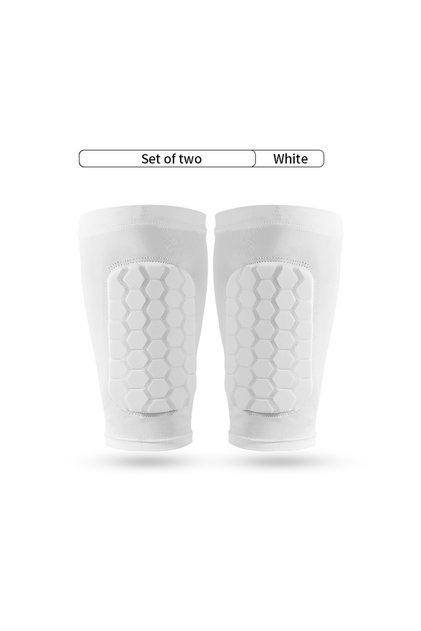 XL Ivory Mini football shin guard covers - Built-in mini shin guard covers, suitable for men, women