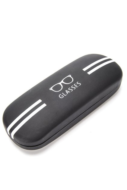 Black 1PC Hard Frame Glasses Case For Men Women Sunglasses Reading Glasses Box Travel Carry Cover Ba