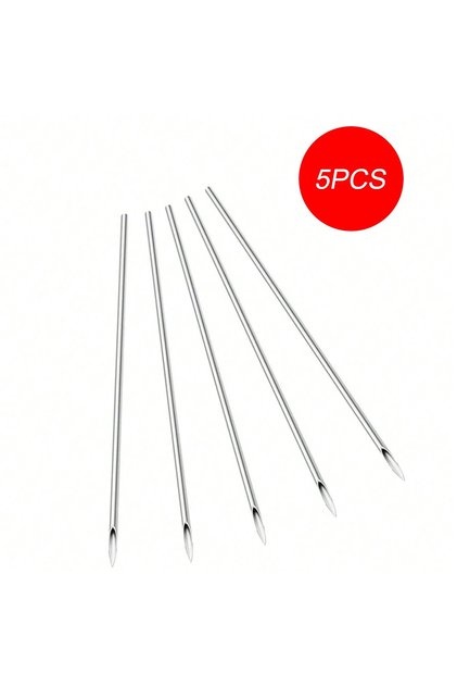 16G 1.2mm-5pcs 12G 14G 16G 18G 20G 5/10/30/50/100pcs Piercing Needles Disposable Body Piercing Needl