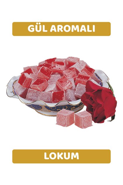 Rose Turkish Delight 250 Gr