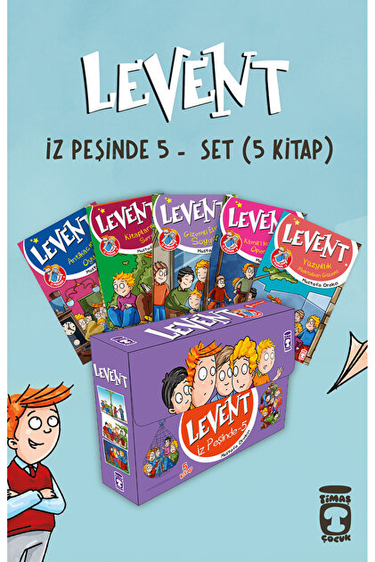 Levent İz Peşinde 5 Set (5 Books)
