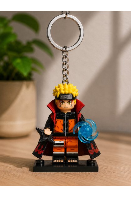 Narrutto Character Mini Figure Keychain
