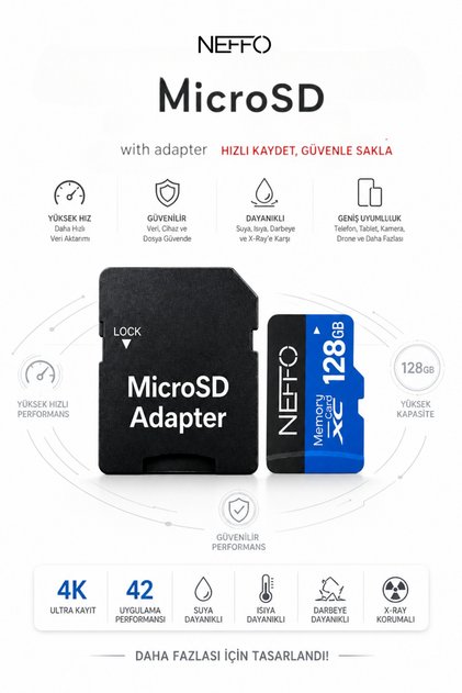 128 GB MİCRO SD (HAFIZA KARTI)