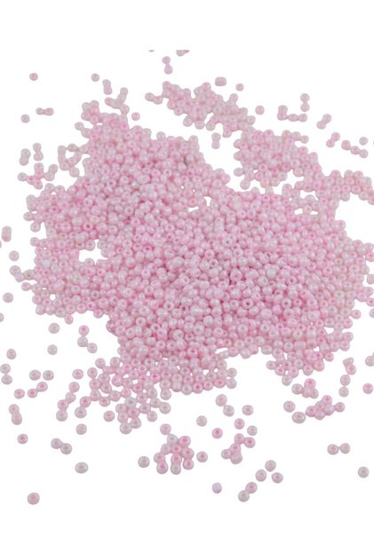 08 Sand Light Pink 3 mm Beads (100 Gr 6000 Pieces)