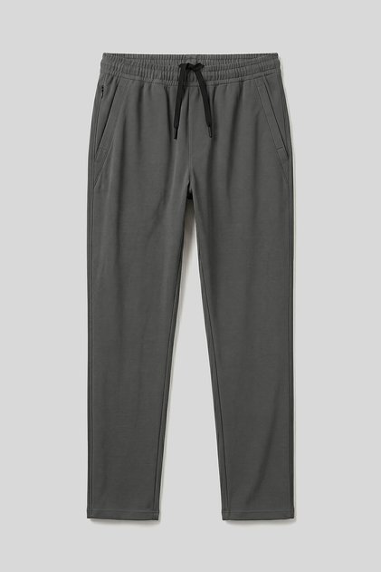 Khaki Standard Fit Flexible Breathable Men's Sweatpants - 82197