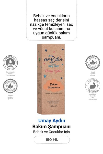 Umay Aydin Newborn Baby Care Shampoo 150 ml