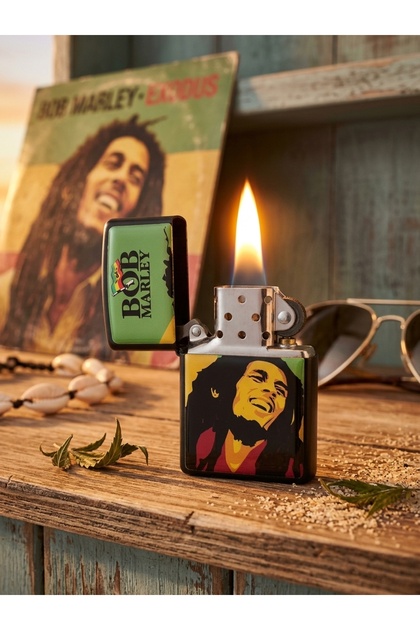 Bob Marley Temalı Benzinli Çakmak