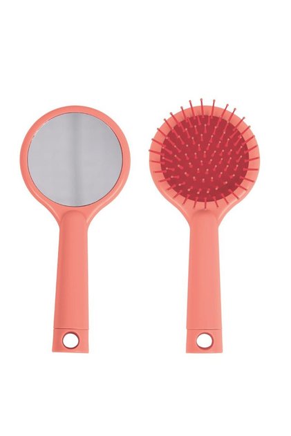 Hair Brush Mirrored Red -27