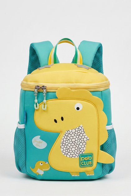 Sofy Series – 3D Dinosaur Figured, Reflective, Children's Kindergarten and Nursery Backpack