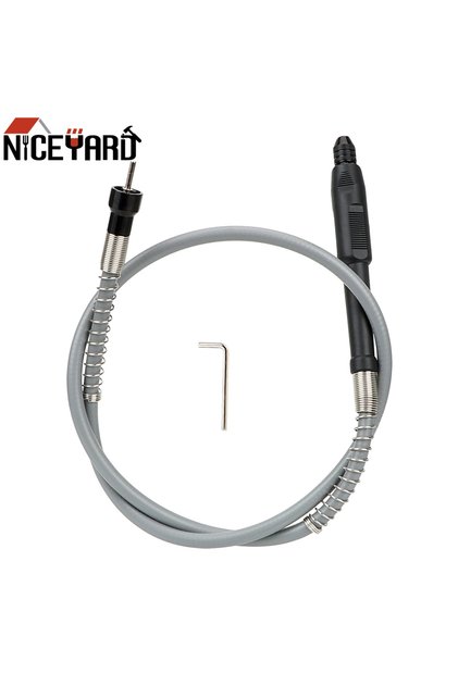 NICEYARD Handle Grinder Flexible Shaft with 0.3-3.2mm Drill Chuck Soft Flex Shaft for Dremel 3000...