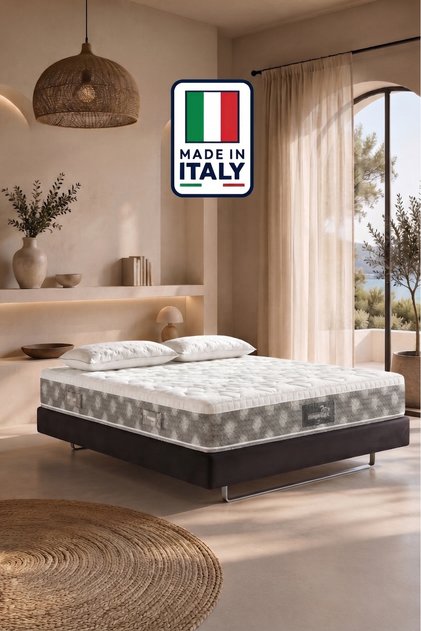 Dolce Vita Dual 10 Ortopedik Memory Foam Yatak | Çiftler İçin Dual Core Konfor | Made in Italy