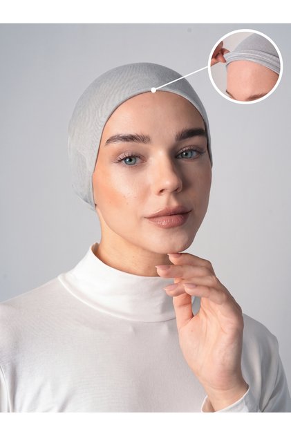 Non-Slip Cap - Cap with Silicone Strip - Beige - (St260), (Id 3426011)
