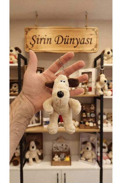 Farklı Seçenekli Sevimli Peluş Köpek Anahtarlık - Karakter Figürlü Çanta Aksesuarı hediyelik