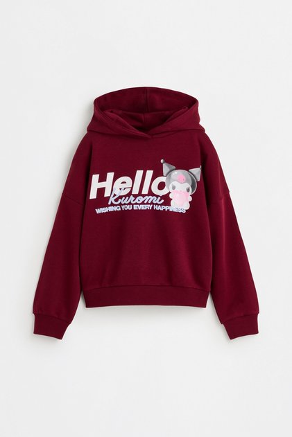 Kuromi ©SANRIO kapüşonlu sweatshirt