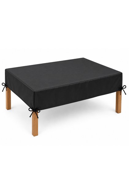 Garden Table Protection Cover 100X80X20 cm Waterproof Tied Outdoor Table Protective Cover