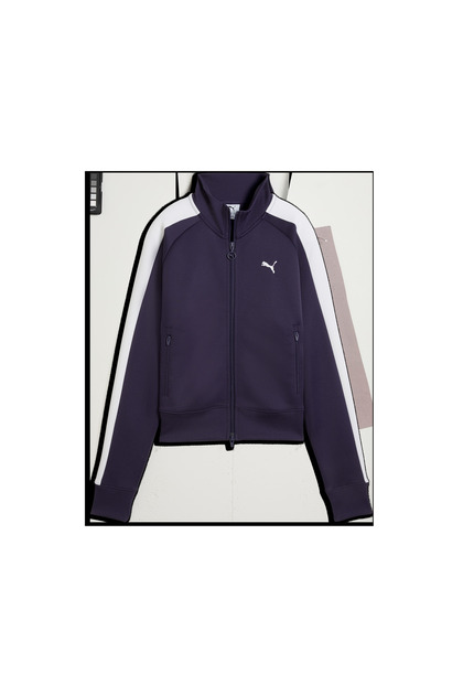 T7 Jacket Kadın Mor Sweatshirt