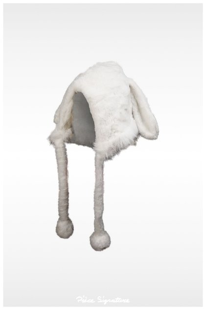 Winter Warm Plush Rabbit Beret