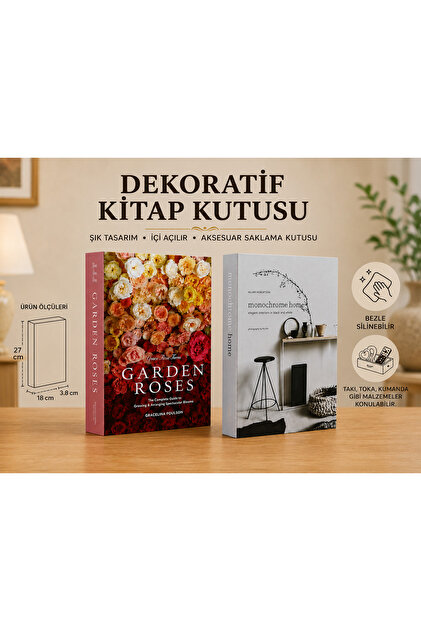 Decorative Book Box Set of 2