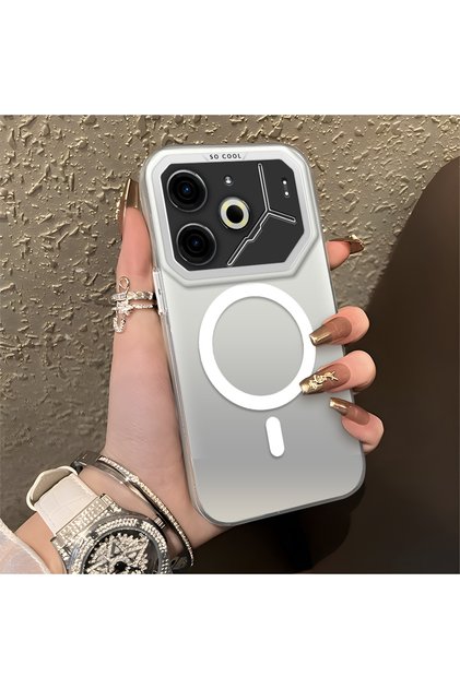 Tecno Pova 6/Pova 6 Pro 5g Compatible Stylish Minimal Ring Pattern Phone Case, Does Not Have a Magnet