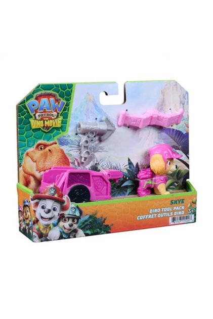 Figurină de acțiune cu accesorii, Paw Patrol The Dino Movie, Skye