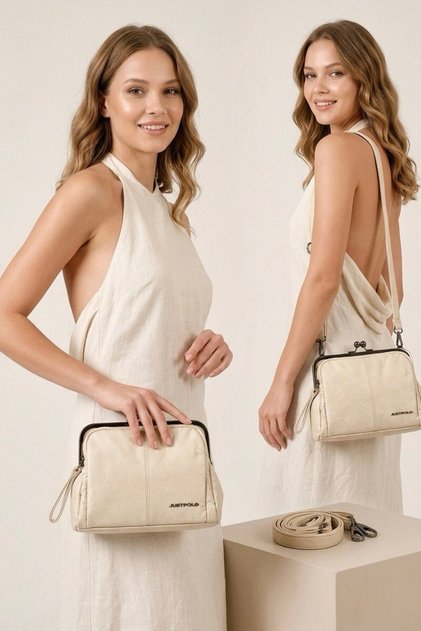 Premium Elite Imported Women's Hand and Shoulder Bag with Adjustable Strap, Multi-Compartment, Daily Stylish Bag En:20 Boy:18