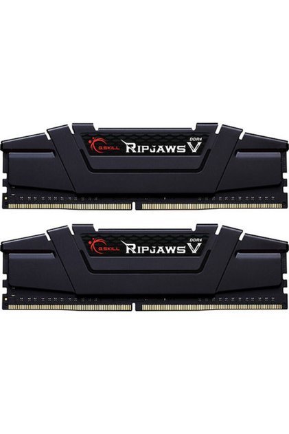 G.Skill Ripjaws V DDR4 16GB RAM με 2x8GB μονάδες και ταχύτητα 3200 για επιτραπέζιο υπολογιστή Κωδικός: F4-3200C16D-16GVKB