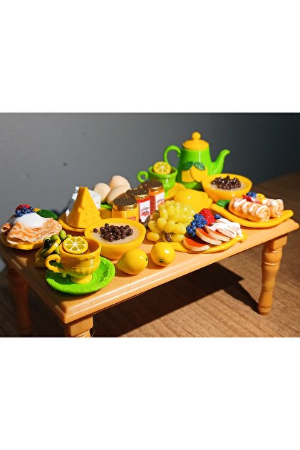 El yapımi minıatur limonlu set